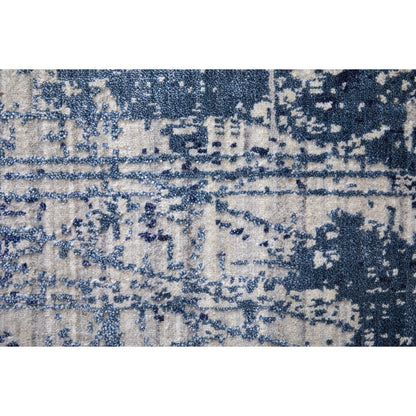 Eastfield Rug - 69AEF by Feizy in blue, ivory. Made from wool, viscose in a unique style.