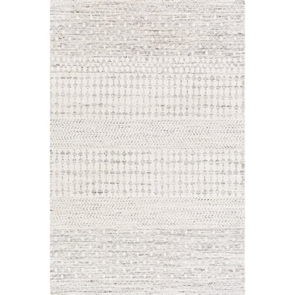 Fulham Rug - 27324 by Livabliss in beige, cream, medium gray, slate, charcoal. Made from 50% chenille-cotton, 50% viscose in a unique style.