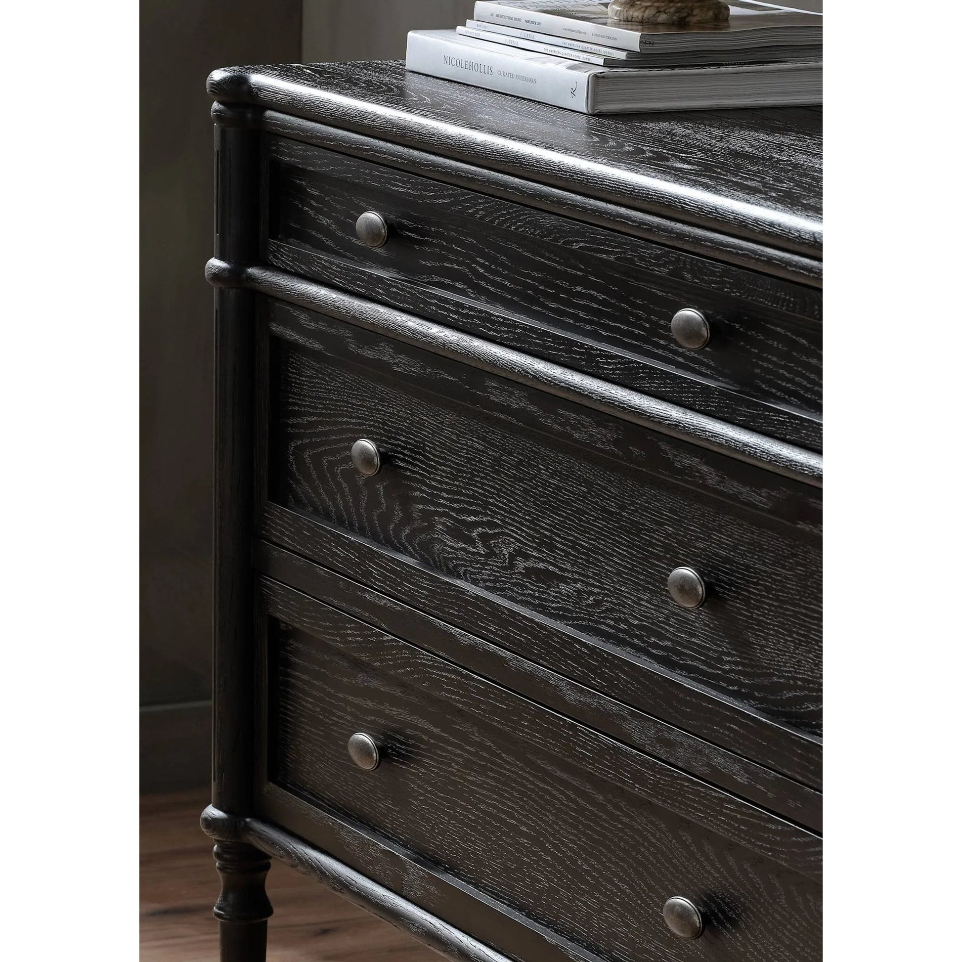 Toulouse Chest by Four Hands. Made from solid oak, oak veneer in a traditional style.