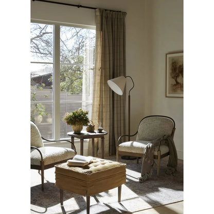 Cole Small Ottoman by Four Hands. Made from unique in a transitional style.