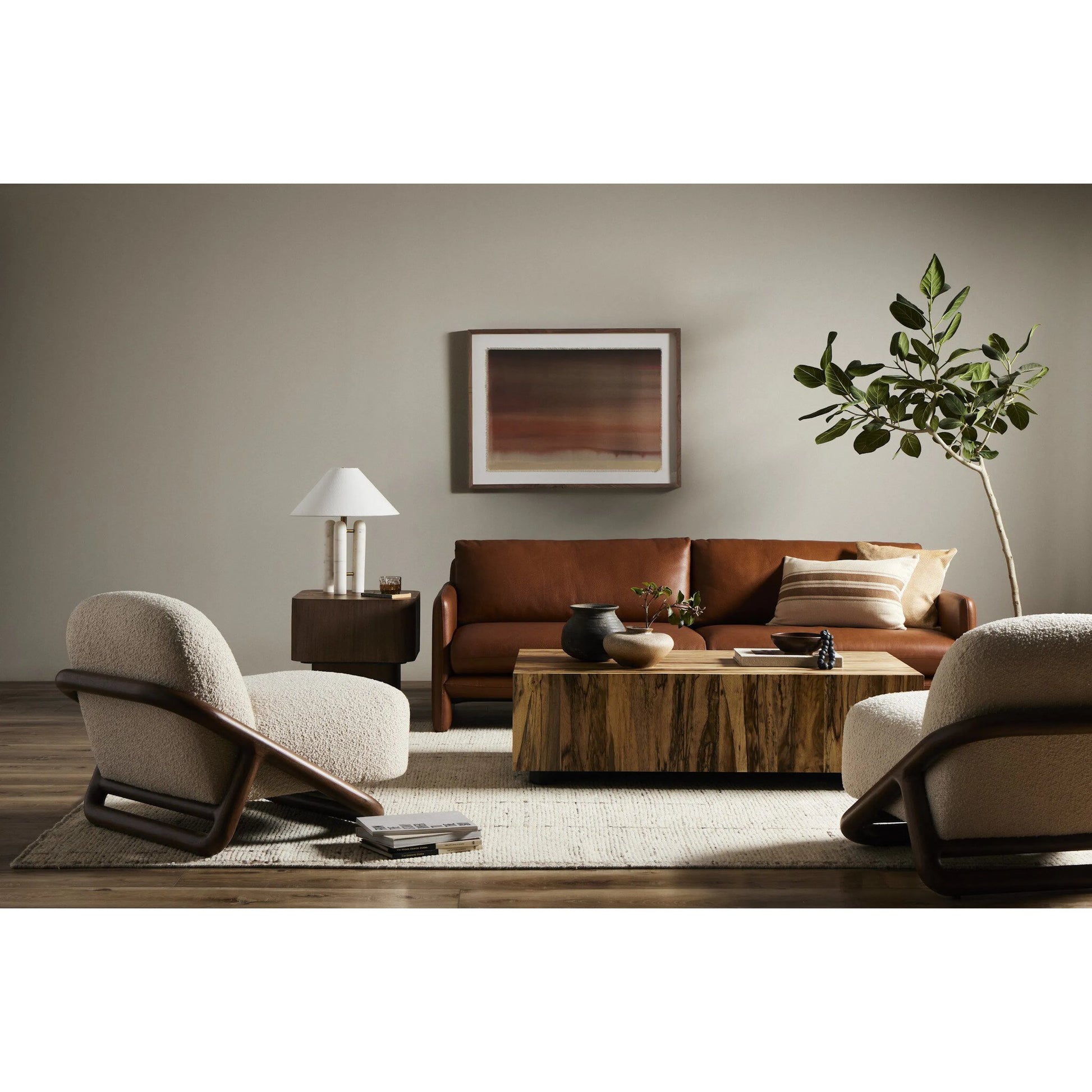 Medici Table Lamp by Four Hands in charcoal, white marble. Made from solid marble, 60% polyester, 40% viscose (rayon), stainless steel in a modern style.