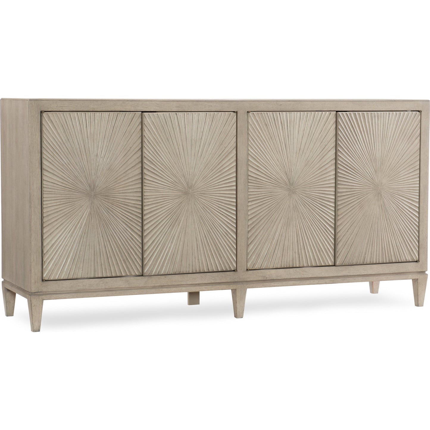 000 SI-1748829 | Primary Silo | Elixir Buffet by Hooker Furniture in greige. Made from walnut veneers, faux shagreen in a cottage & farmhouse style.