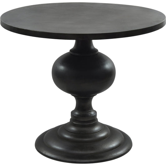 Lexie Dining Table by Moe's Home Collection in black. Made from aluminum in a modern style.