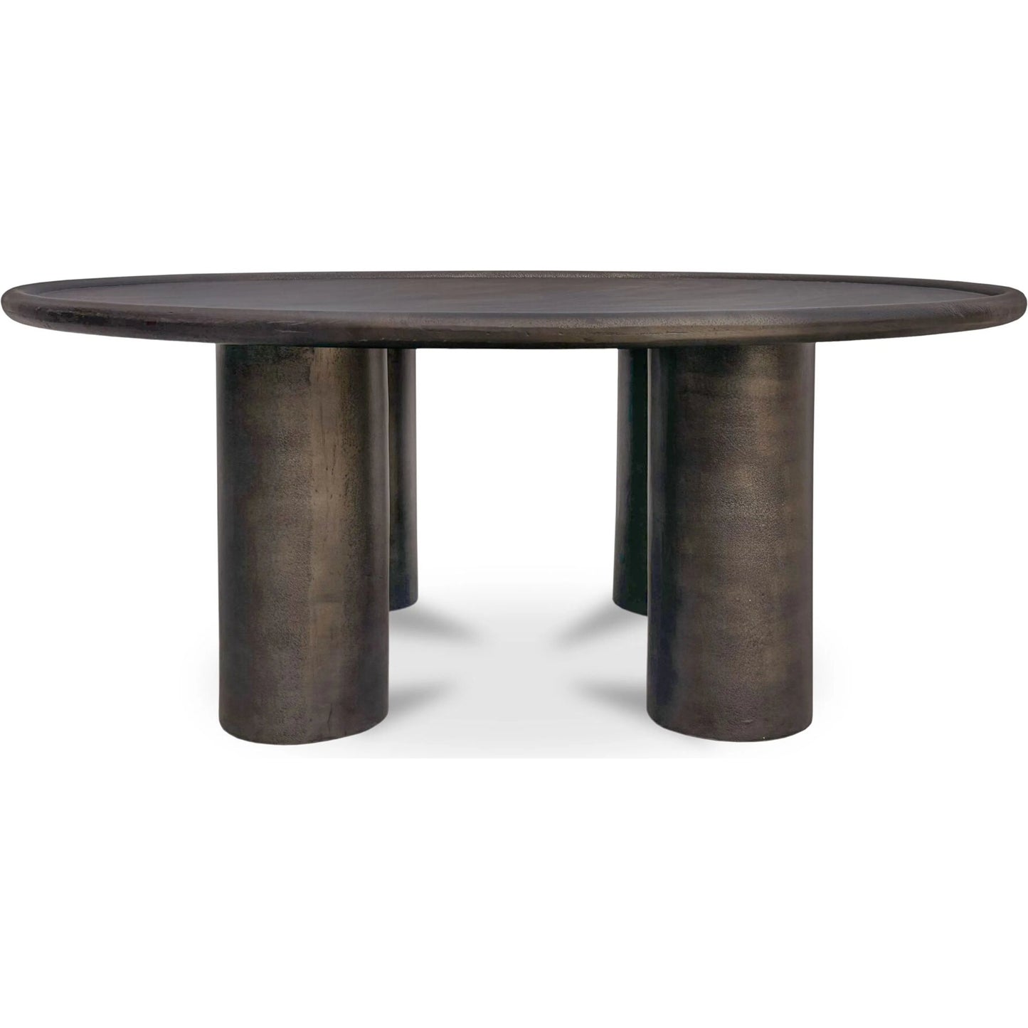 000 SI-2441355 | Additional Silo | Deacon Outdoor Coffee Table by Moe's Home Collection in deep bronze. Made from cast aluminium in a modern style.