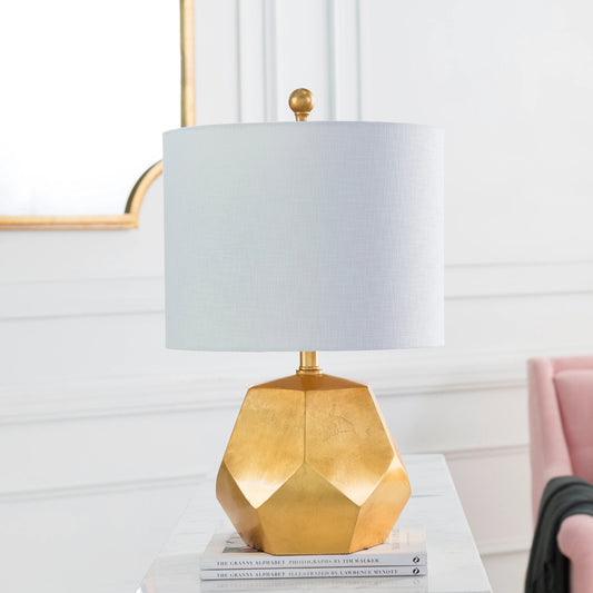 Fielding - 19784 by Livabliss in n/a, white and gold. Made from linen, polyester, resin, 100% metal in a modern style.