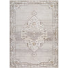 Light Gray, Off, White, Taupe, Dark Brown, Tan / 2'6" x 7'3"