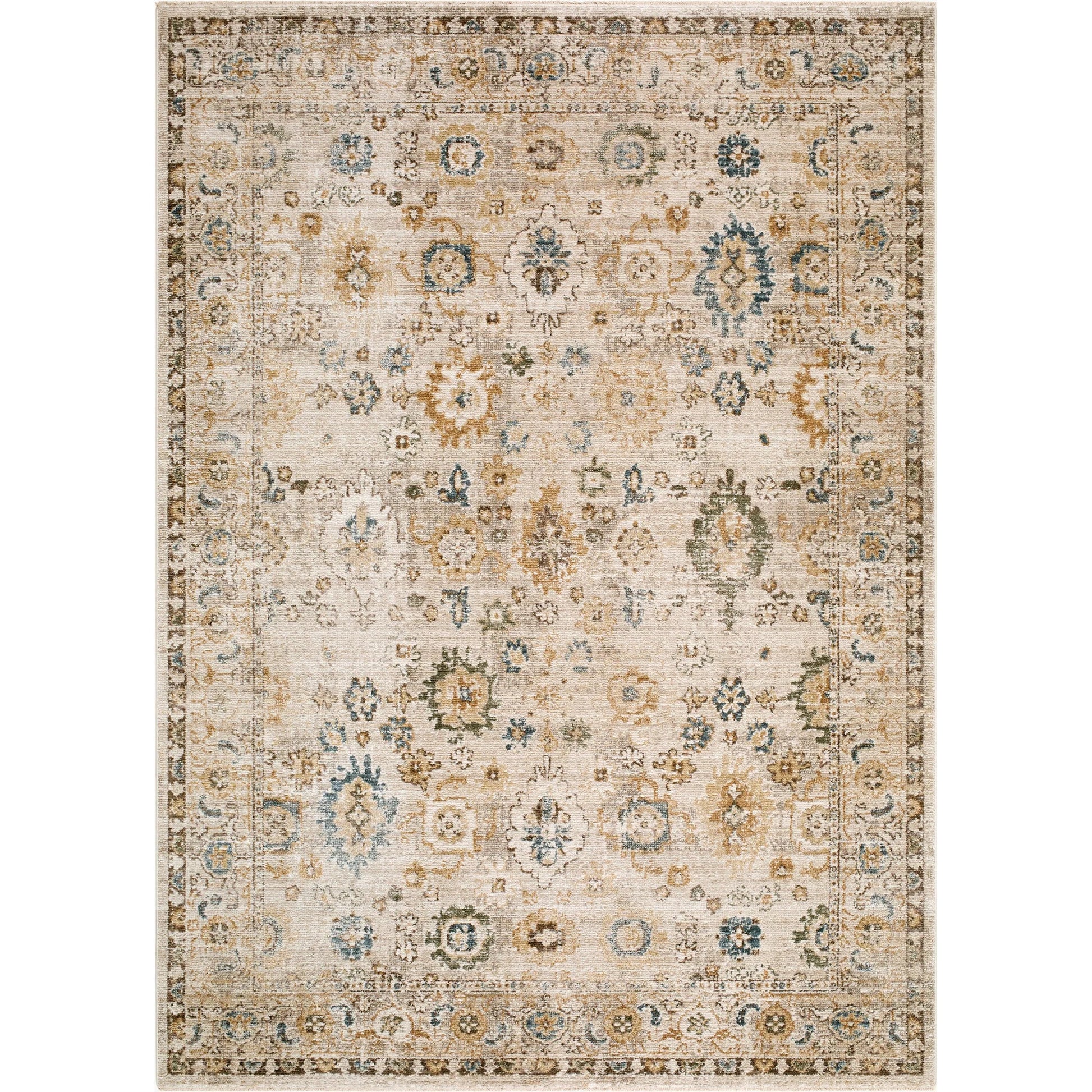 Fifth Avenue FIF-2316 Rug by Livabliss in taupe, ivory, light olive, medium brown, dark brown, tan. Made from polypropylene, polyester in a unique style.