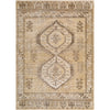 Taupe, Light Olive, Medium Brown, Ivory, Dark Brown, Tan / 2'6" x 7'3"