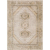 Medium Brown, Light Olive, Ivory, Dark Brown, Tan / 2'6" x 7'3"