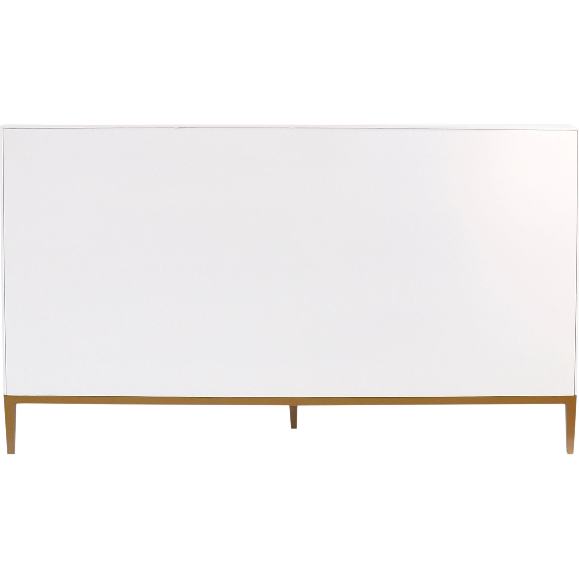 Victoria 4-Door Sideboard by Pasargad Home in ivory. Made from wood, metal in a modern style.