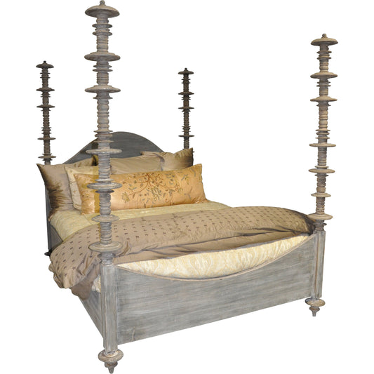 Ferret Bed by Noir. Made from mahogany in a traditional style.