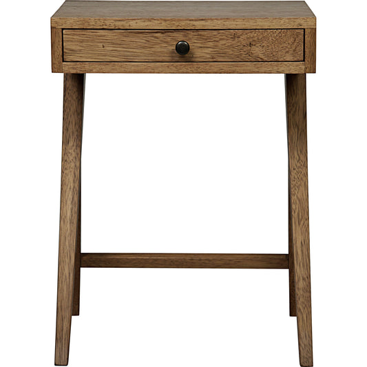 Peter Side Table by Noir. Made from walnut in a modern style.