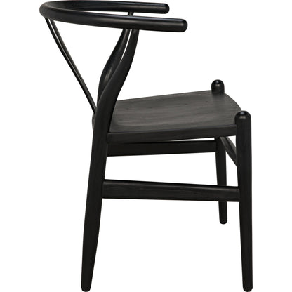 Zola Chair by Noir in natural. Made from sungkai in a modern style.