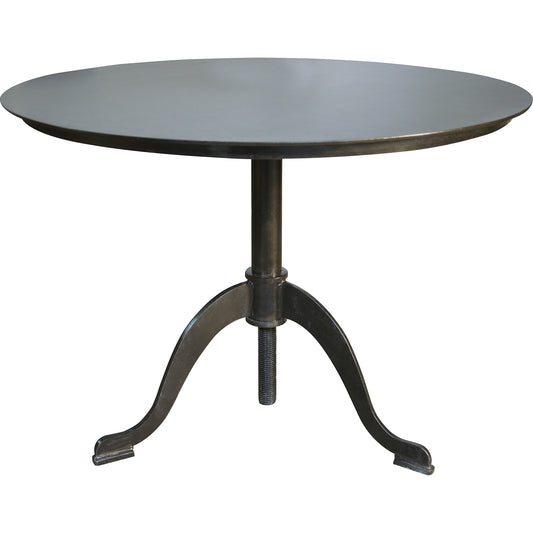 Calder Side Table by Noir in metal. Made from metal in a transitional style.