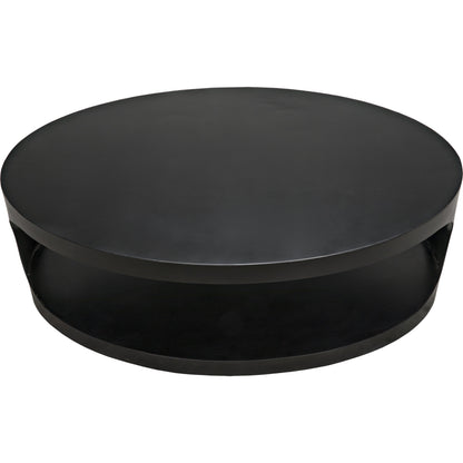 Eclipse Oval Coffee Table by Noir in metal. Made from metal in a modern style.