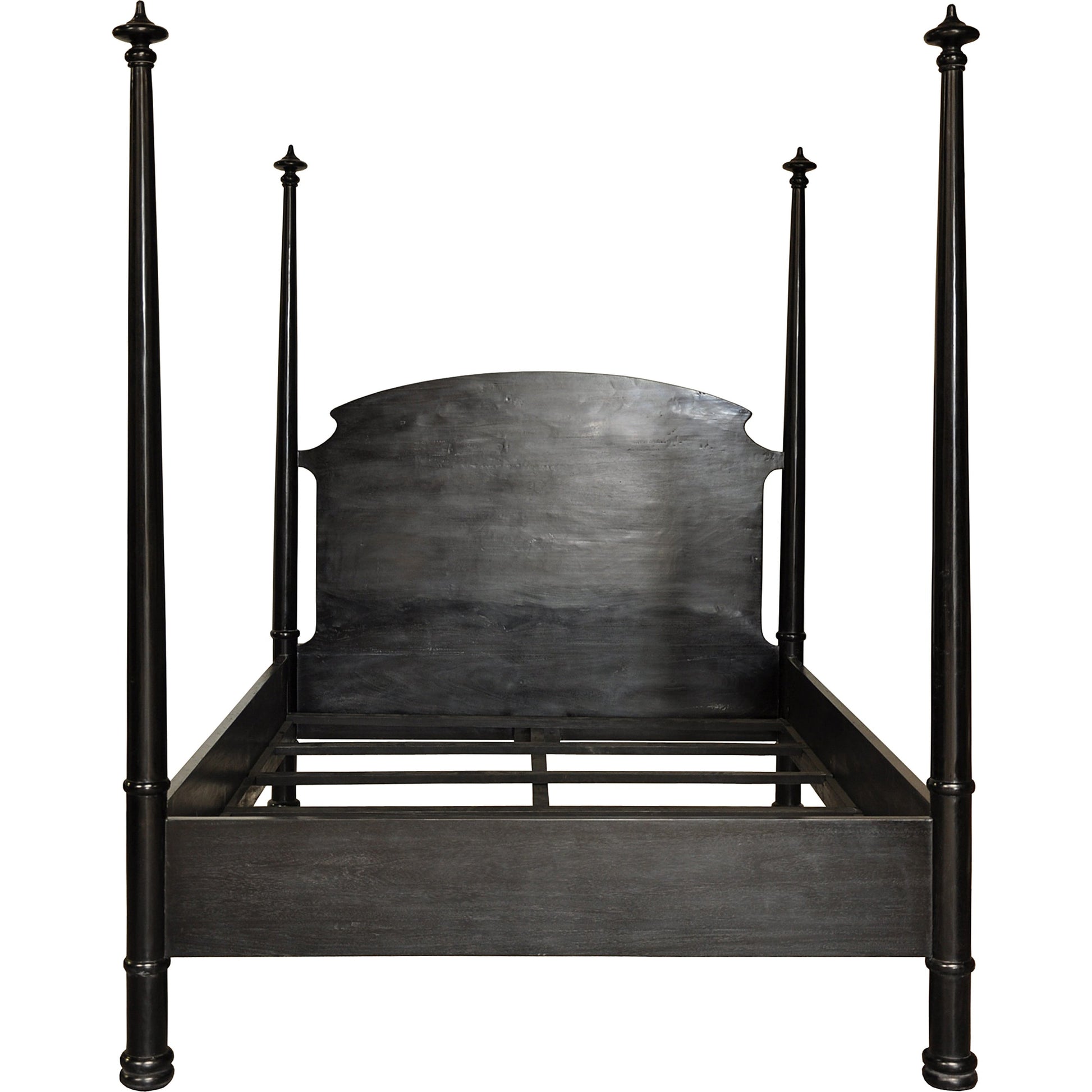 Douglas Bed by Noir. Made from mahogany in a traditional style.