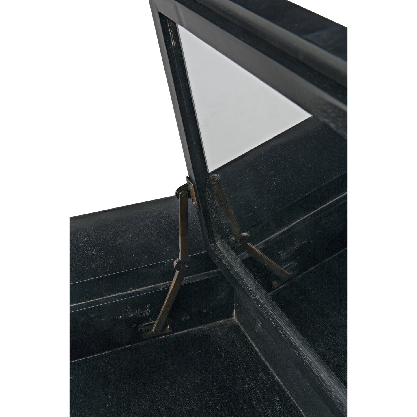 007 S-335360 | Additional Silo | Rhiana Dresser by Noir in hand rubbed black. Made from mahogany in a transitional style.