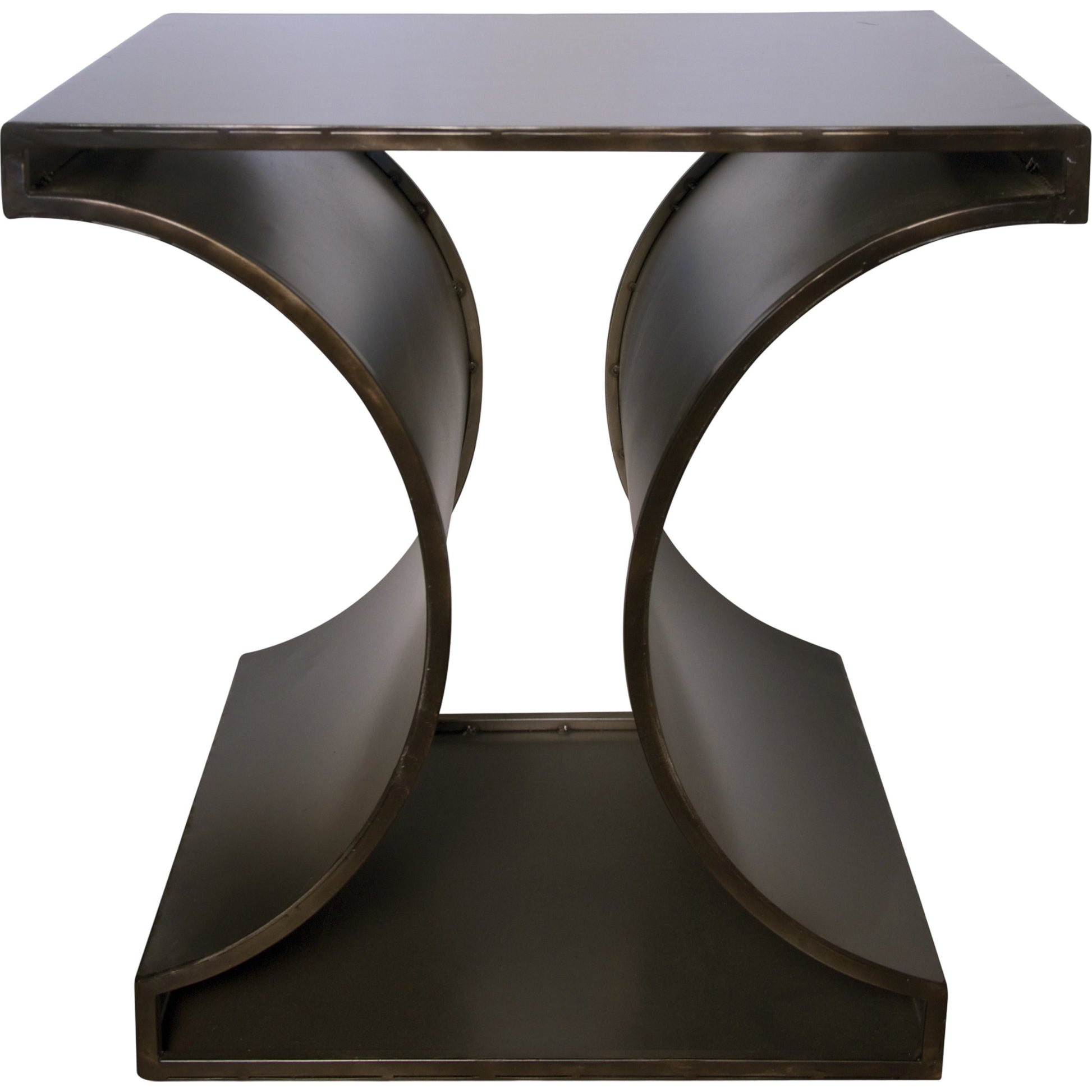 Alec Side Table by Noir in metal. Made from metal in a modern style.