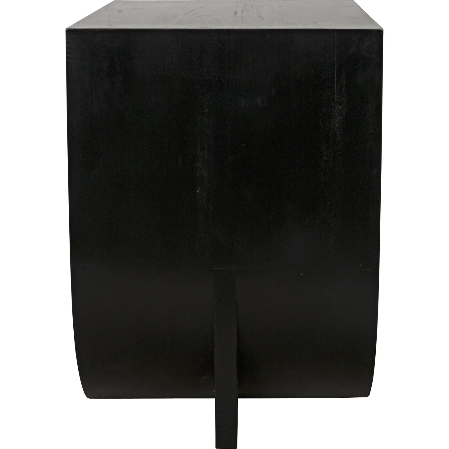 007 S-334485 | Additional Silo | Burton Side Table by Noir in hand rubbed black. Made from mahogany, teak in a modern style.