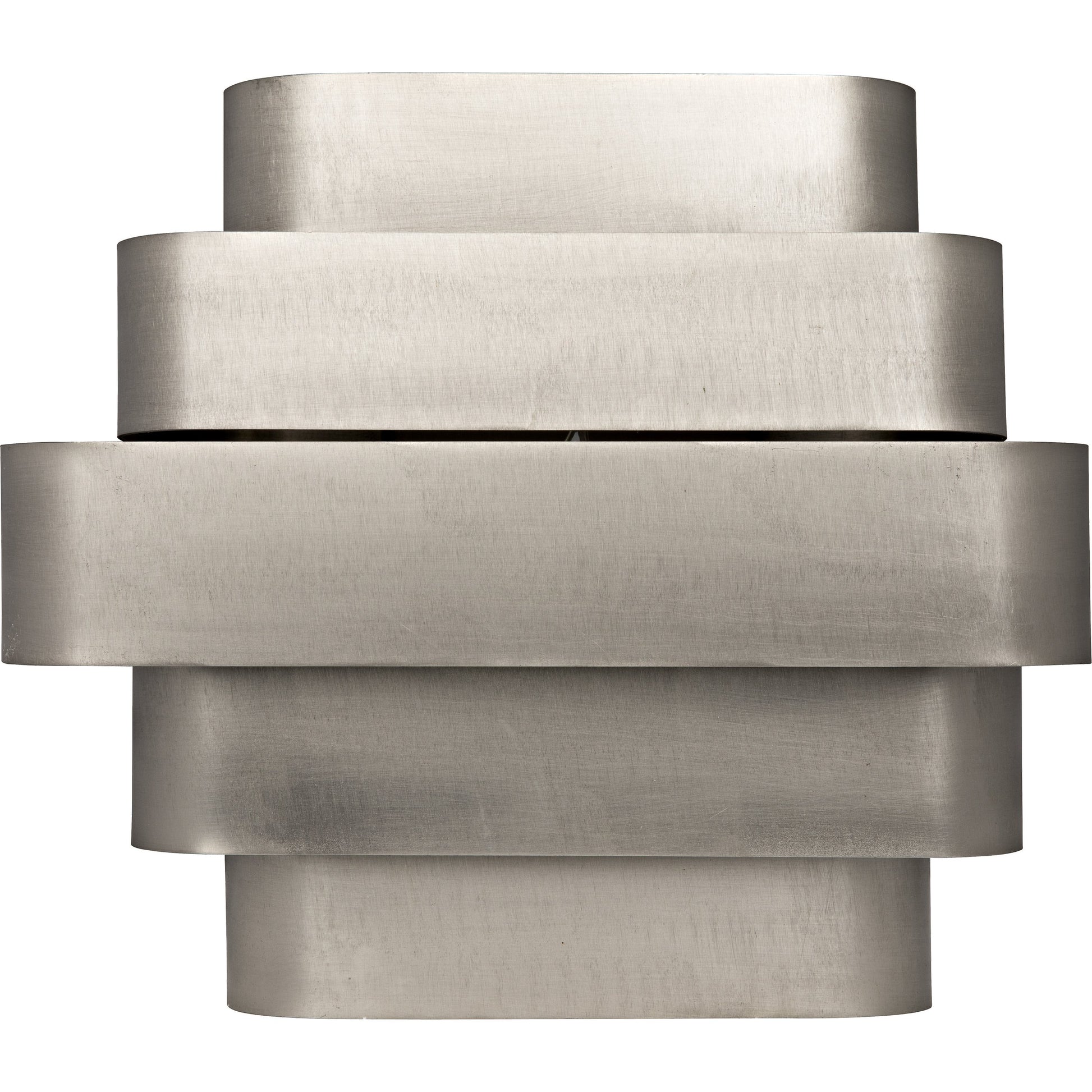 Baas Sconce by Noir in antique brass. Made from metal in a modern style.