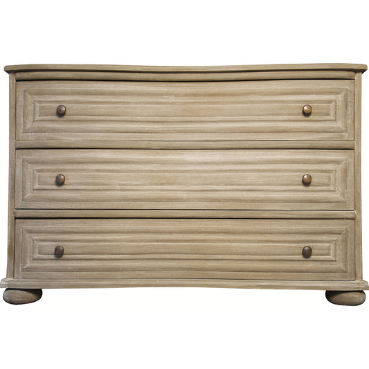 Lauren Dresser by Noir in weathered. Made from mahogany in a transitional style.