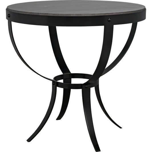 Byron Side Table by Noir. Made from unique in a transitional style.