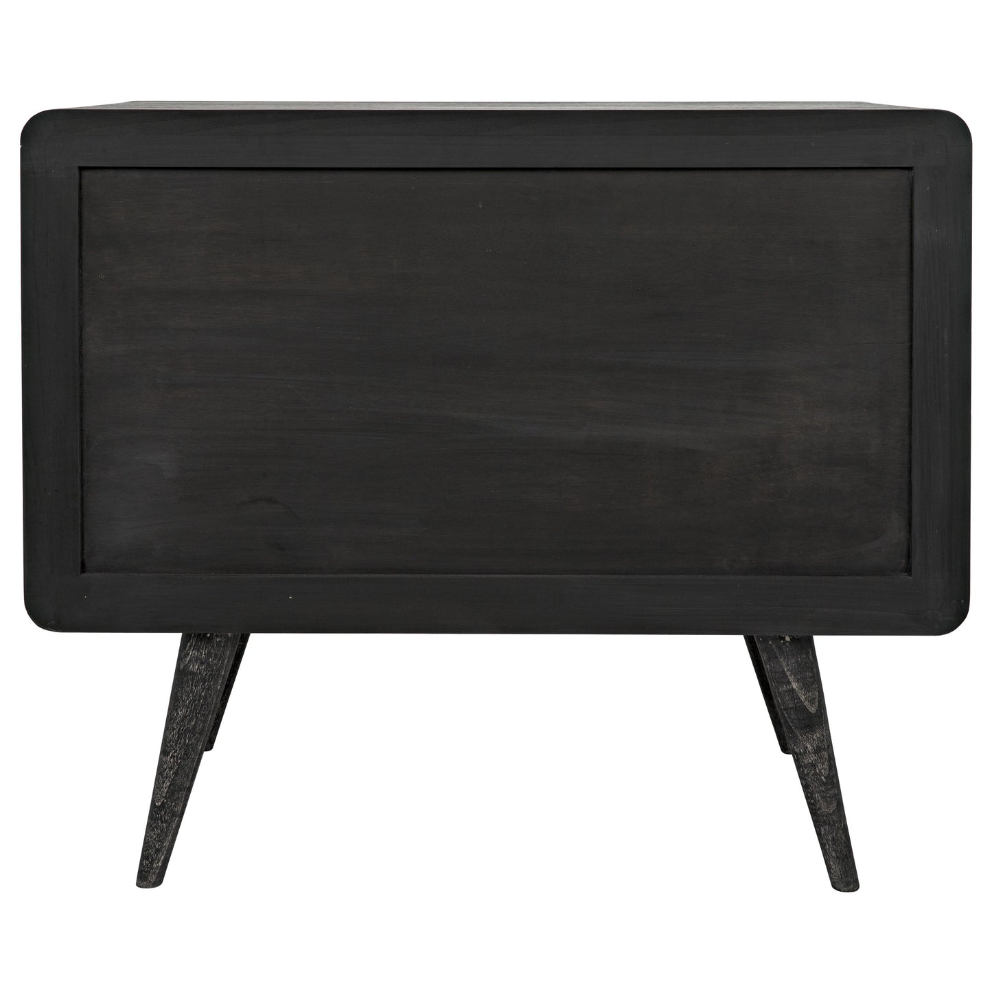 006 S-334402 | Additional Silo | Bart Chest by Noir in cinder black. Made from mindi in a modern style.