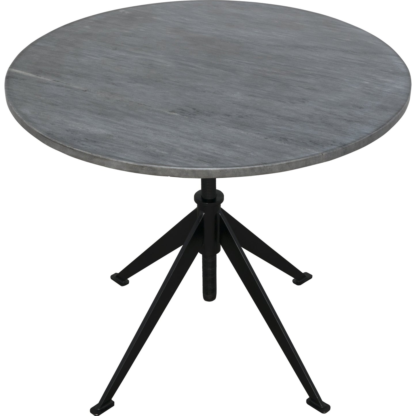 002 S-335117 | Additional Silo | Matilo Adjustable Table by Noir in metal, marble. Made from metal, marble in a modern style.