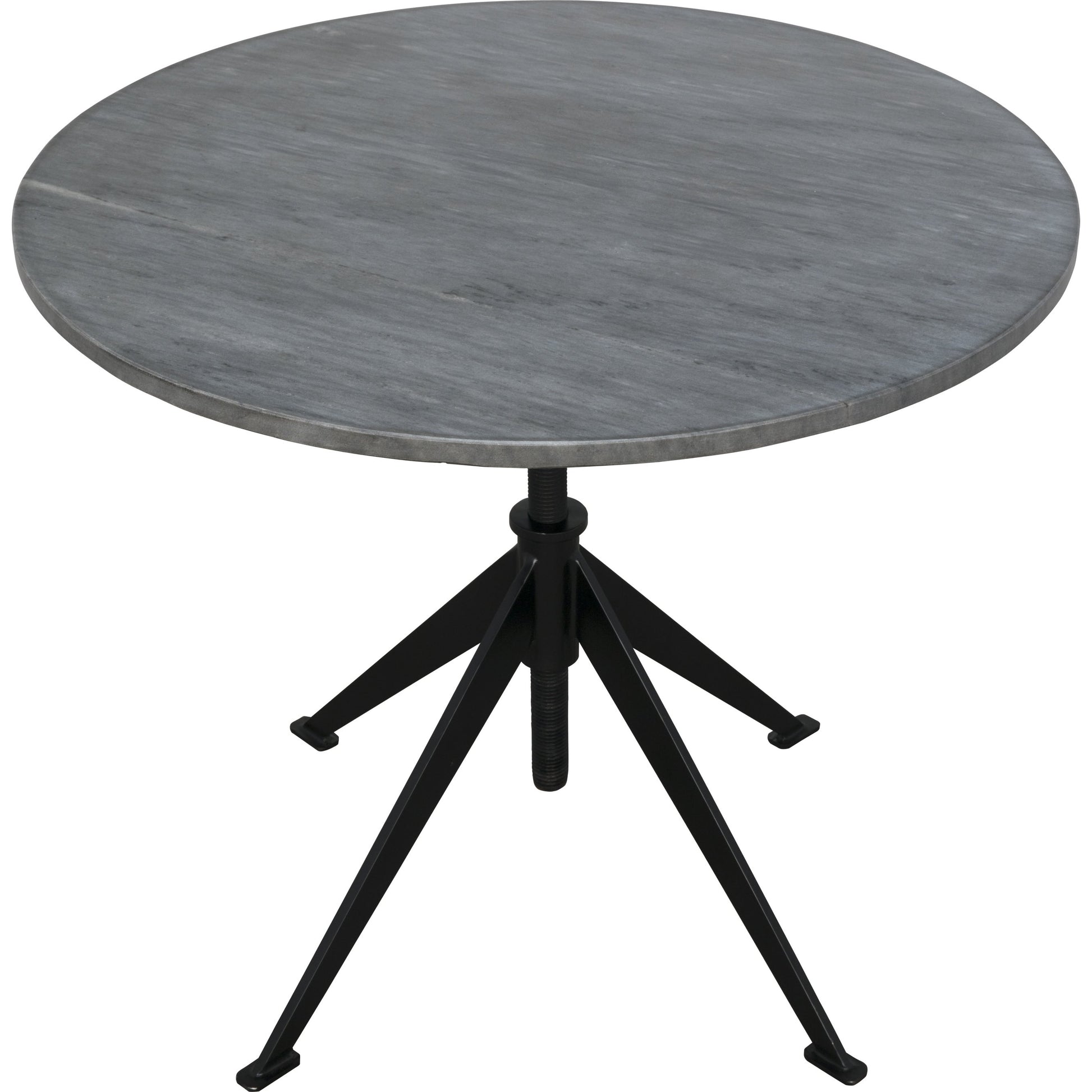 Matilo Adjustable Table by Noir in metal, marble. Made from metal, marble in a modern style.