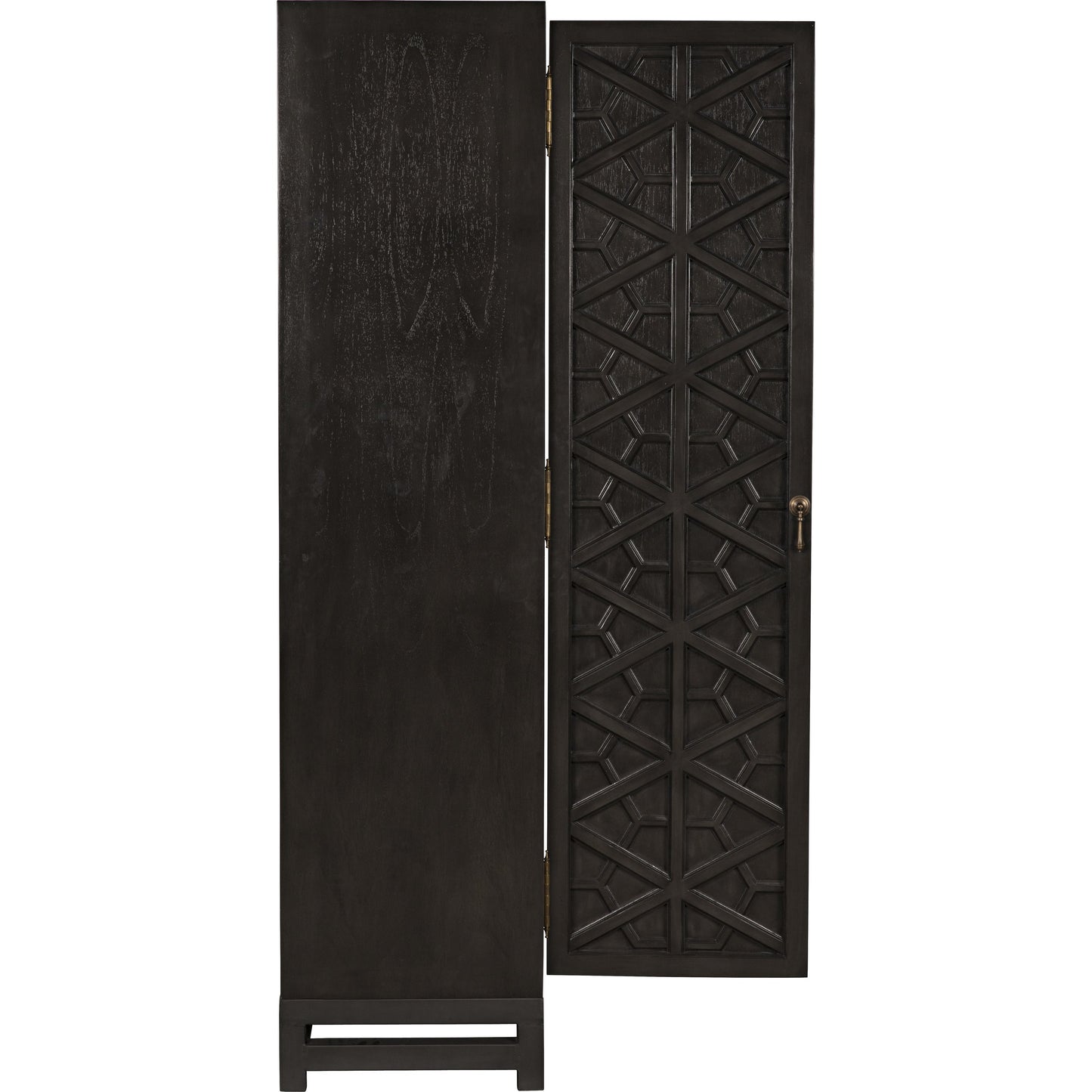 004 S-335465 | Additional Silo | Small Maharadscha Hutch by Noir. Made from mahogany in a eclectic & global style.