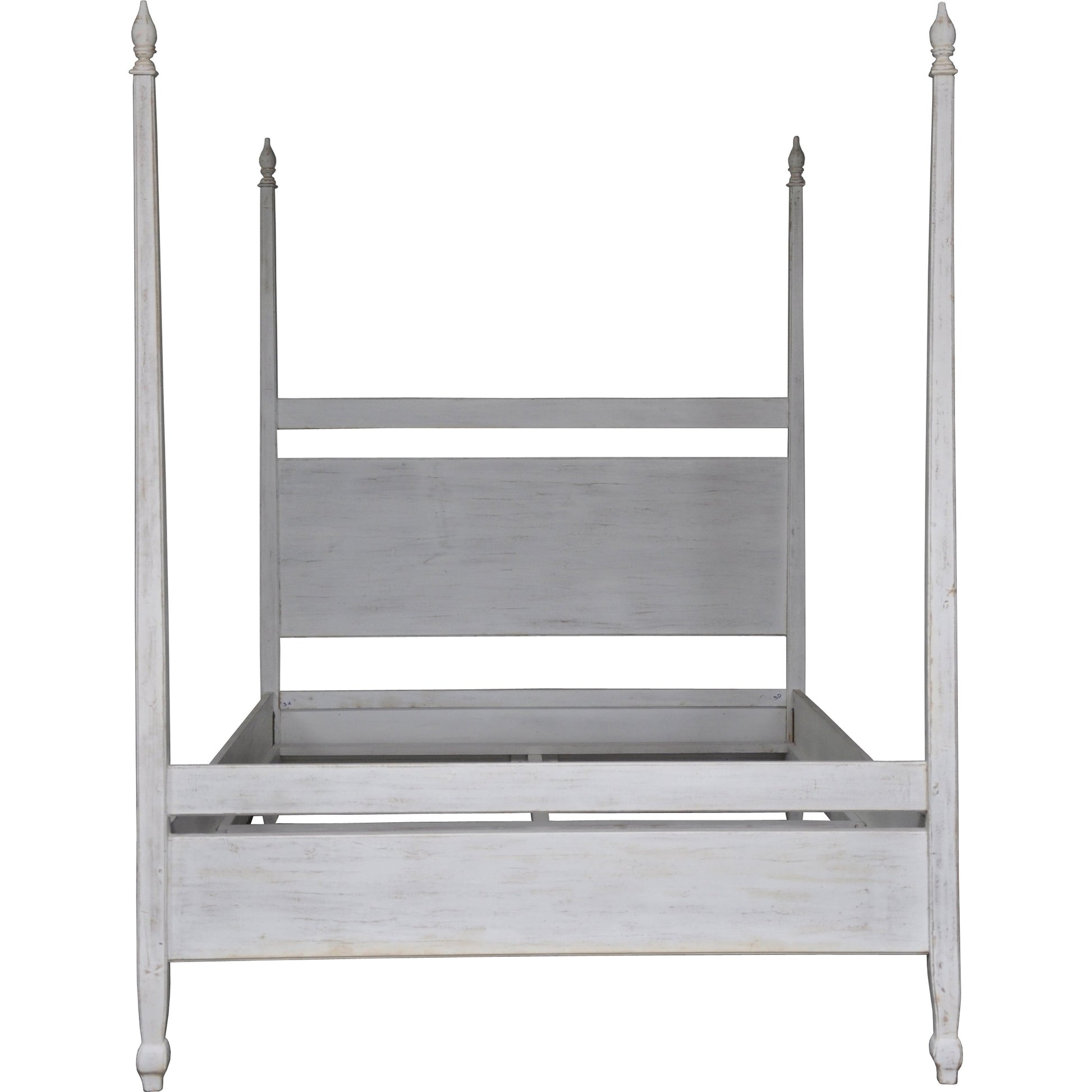 Venice Bed by Noir in hand rubbed black. Made from mahogany in a transitional style.