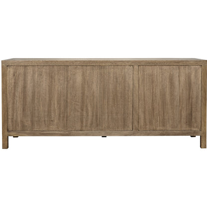 Quadrant Sideboard by Noir. Made from walnut in a modern style.