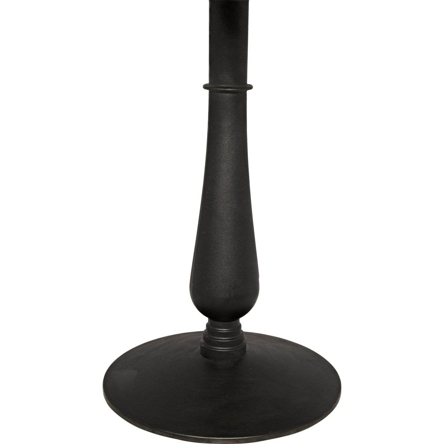 003 S-334551 | Closeup | Cobus Side Table by Noir in cast iron, quartz. Made from cast iron, quartz in a transitional style.