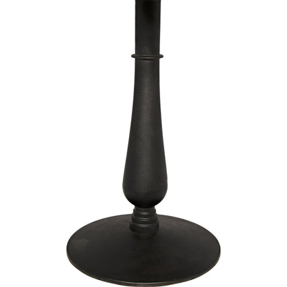 Cobus Side Table by Noir in cast iron, quartz. Made from cast iron, quartz in a transitional style.