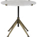 Edith Adjustable Side Table by Noir. Made from metal, quartz in a modern style.