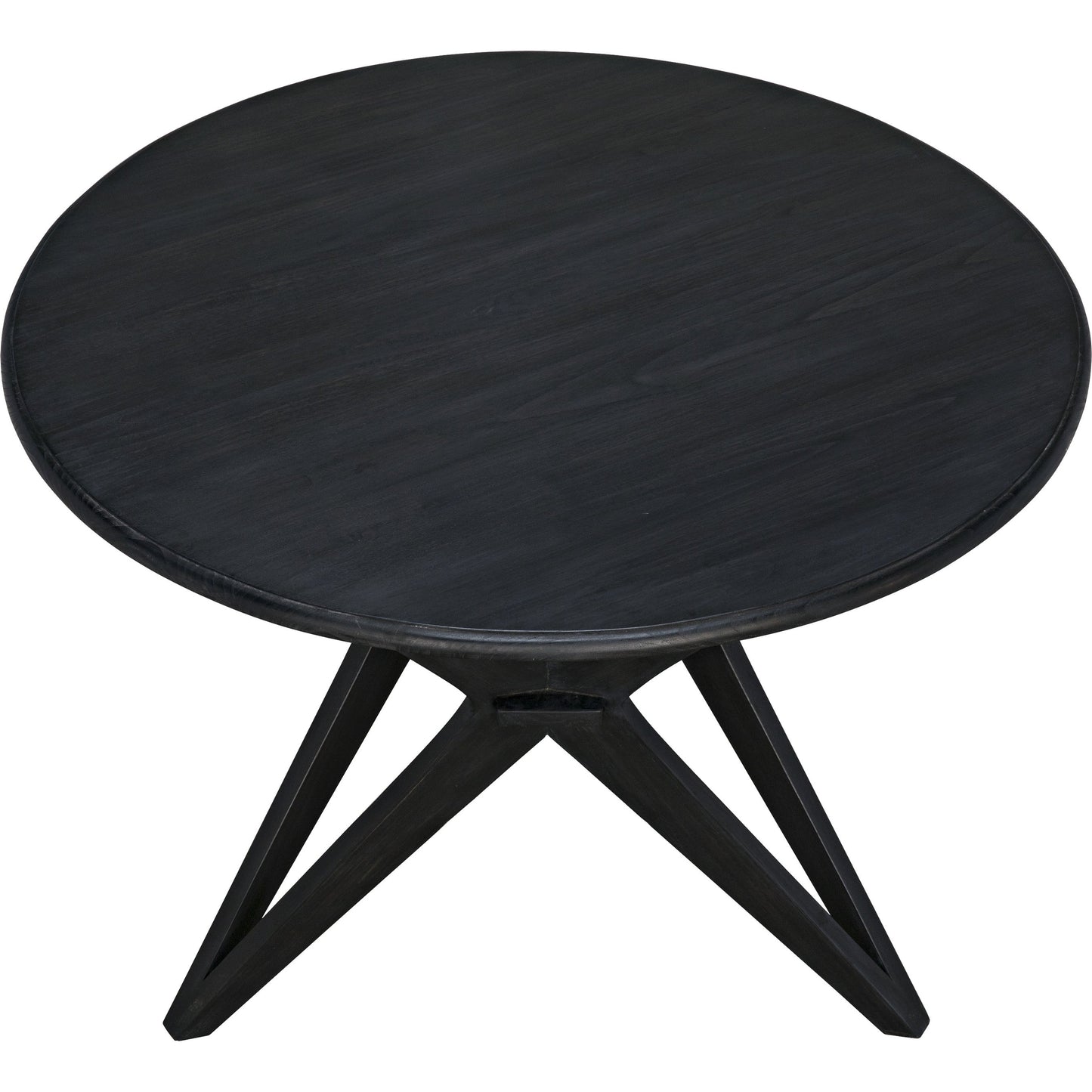 002 S-335613 | Additional Silo | Victor Dining Table by Noir in charcoal black. Made from sungkai in a eclectic & global style.