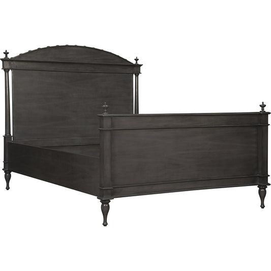 Owen Bed by Noir in pale. Made from mahogany in a cottage & farmhouse style.