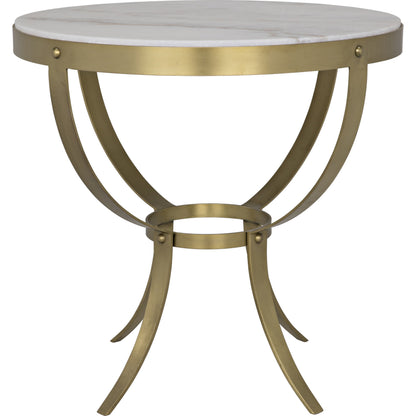 Byron Side Table by Noir. Made from unique in a transitional style.