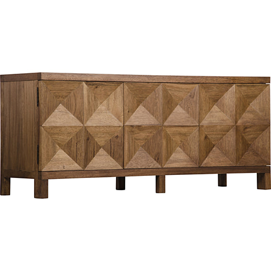 Quadrant Sideboard by Noir. Made from walnut in a modern style.