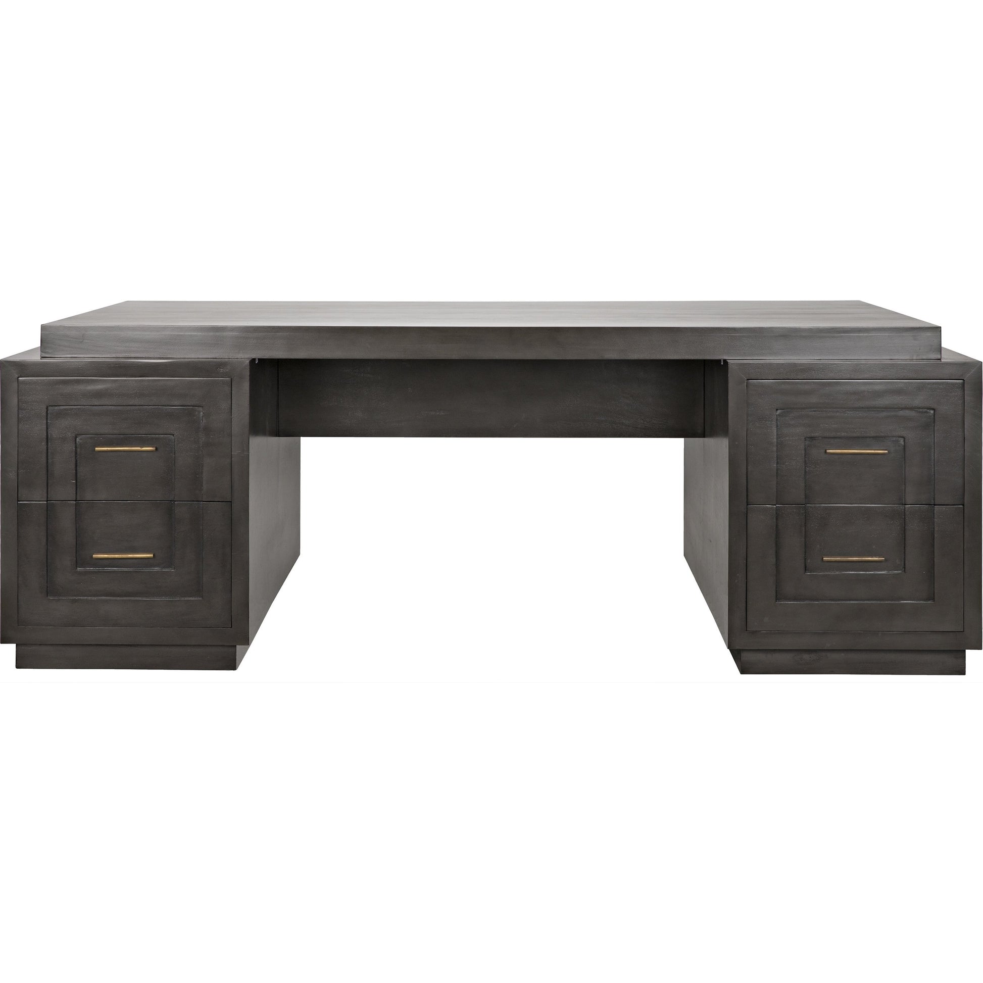 Mentor Desk by Noir in pale. Made from mahogany in a eclectic & global style.