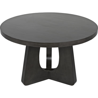 Nobuko Dining Table by Noir in pale. Made from mahogany in a modern style.
