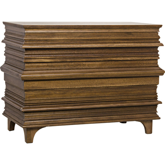 Bernard Chest by Noir in dark walnut. Made from walnut in a eclectic & global style.