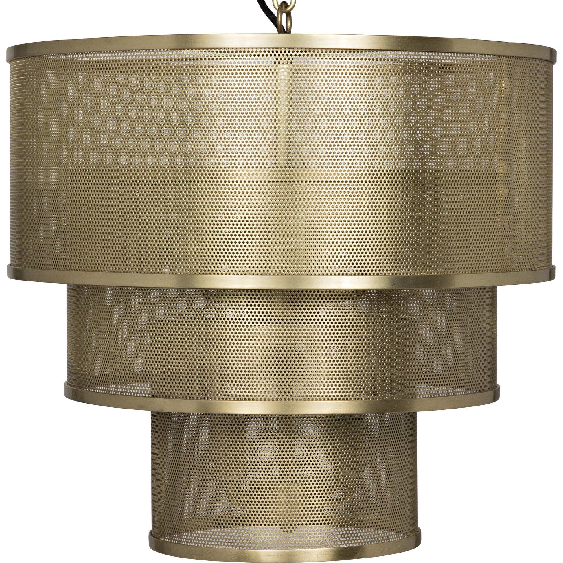 Arena Pendant by Noir. Made from metal in a modern style.