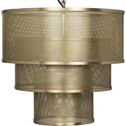 Arena Pendant by Noir. Made from metal in a modern style.