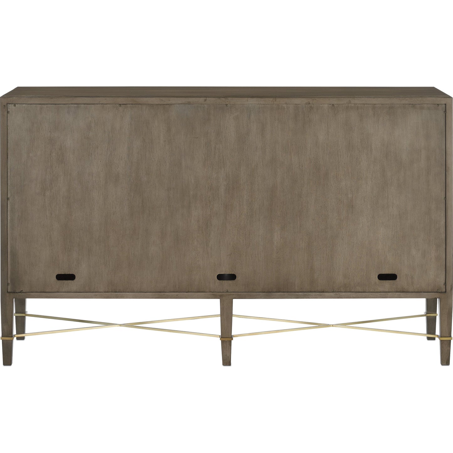 005 S-336313 | Additional Silo | Verona Chanterelle Sideboard by Currey and Company in chanterelle, coffee, champagne. Made from mahogany, brass, iron in a modern style.