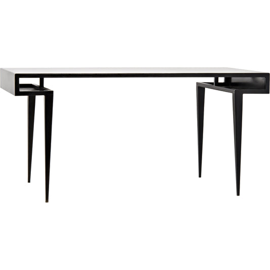 Stiletto Desk by Noir in metal. Made from metal in a modern style.