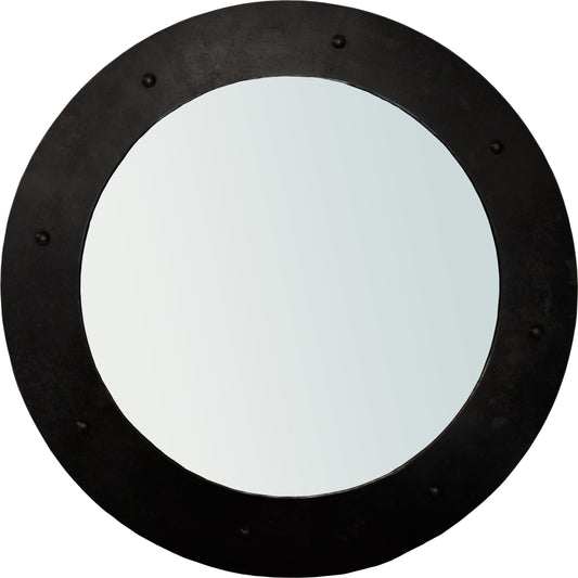 Clay Mirror by Noir. Made from metal in a modern style.