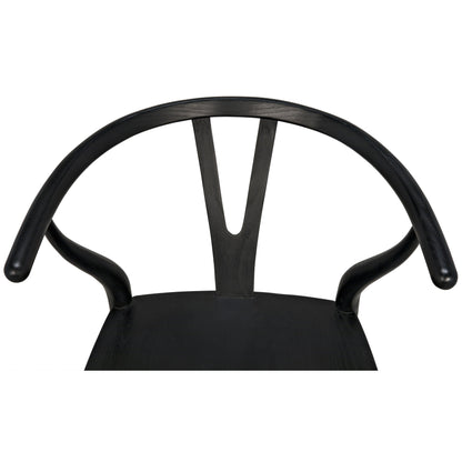 Zola Chair by Noir in natural. Made from sungkai in a modern style.