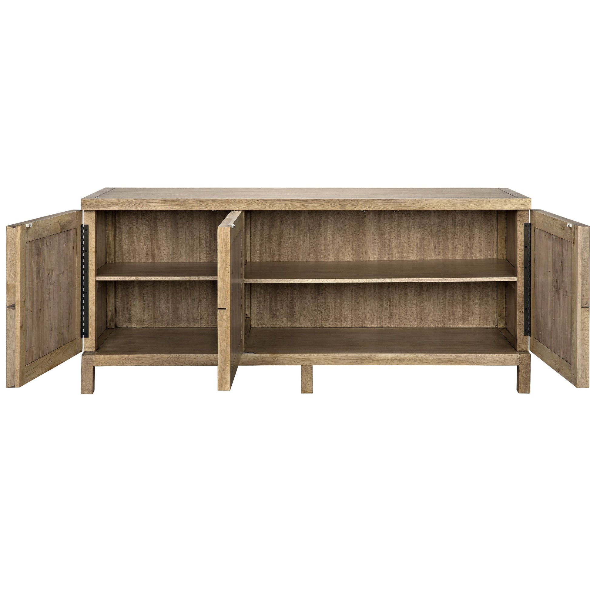 Quadrant Sideboard by Noir. Made from walnut in a modern style.