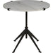 Edith Adjustable Side Table by Noir. Made from metal, quartz in a modern style.